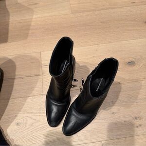 Alexander Wang Black Ankle Boots